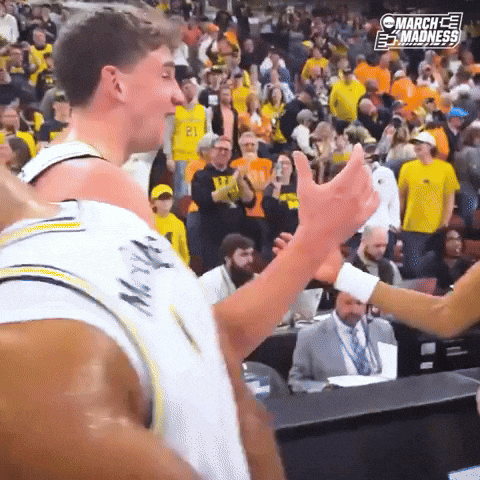 College Basketball Celebration GIF by NCAA March Madness