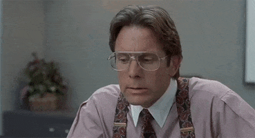 Disagree Office Space GIF by MOODMAN