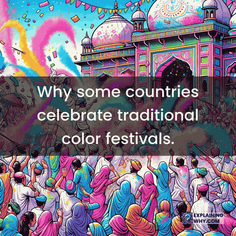 Color Festivals GIF by ExplainingWhy.com