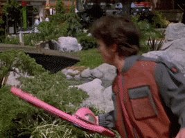 Floating Michael J Fox GIF by Back to the Future Trilogy