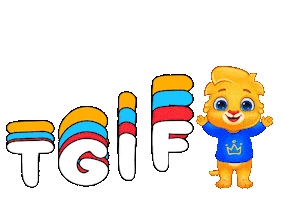 Its Friday Weekend Sticker by Lucas and Friends by RV AppStudios