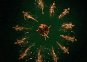 Synchronized Swimming GIF by Adele