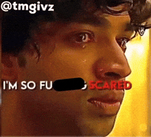 Instagram Im So Scared GIF