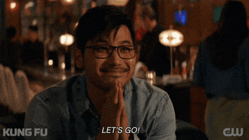 Happy Lets Go GIF by CW Kung Fu