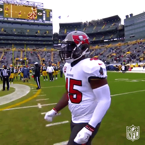 Happy Tampa Bay Buccaneers GIF by NFL