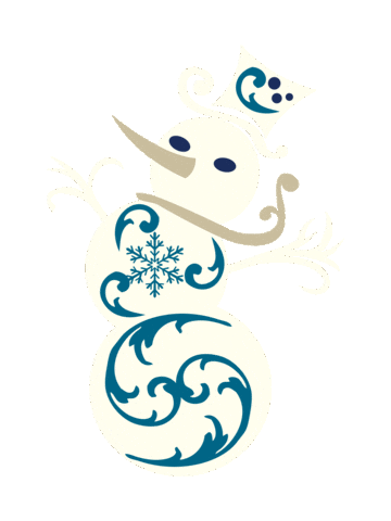 Christmas Snowman Sticker by LUPICIA_JAPAN