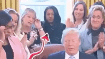 Donald Trump Happy Dance GIF by Political Products Online