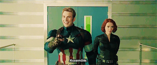 scarlett johansson age of ultron gag reel GIF