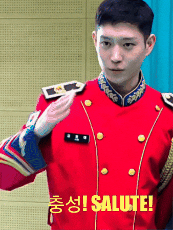 Salute Soldier GIF