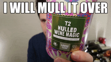T2 Tea Mull It Over GIF by James Follent