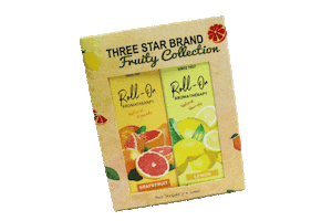 Lemon Grapefruit Sticker by Three Star Brand