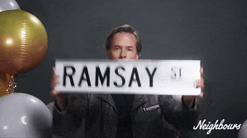 Guy Pearce Party GIF by Neighbours (Official TV Show account)