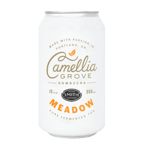 Camellia Grove Kombucha Sticker