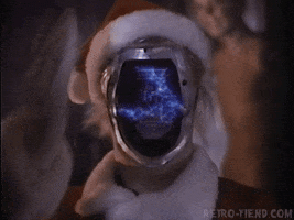 silent night deadly night 5 vintage GIF by RETRO-FIEND