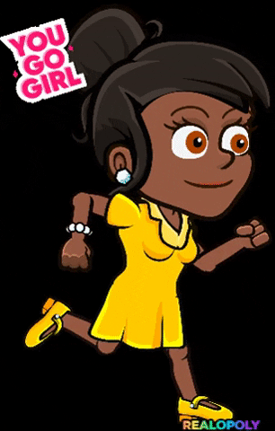 Girl Running GIF by Realopoly
