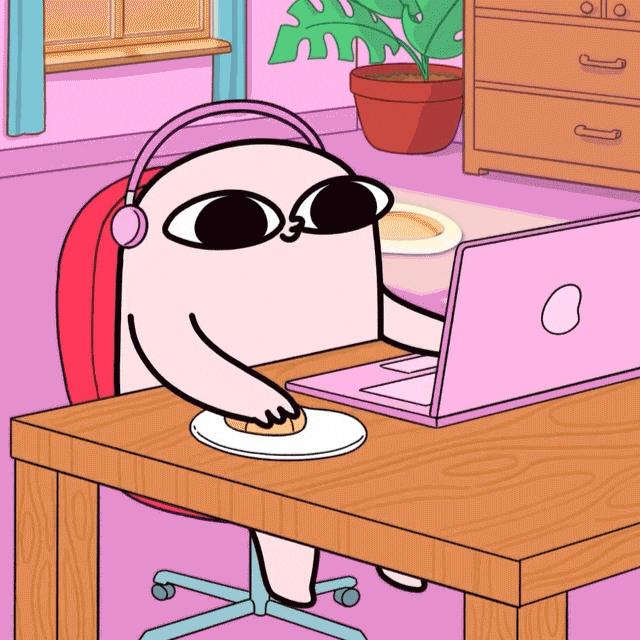 Tired Laptop GIF by KETNIPZ