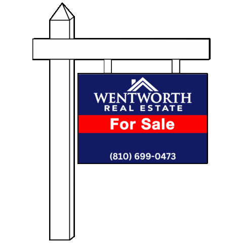 Sign Wreg Sticker by WentworthRealEstate