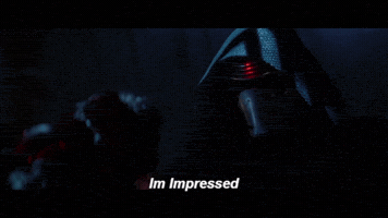 slatebeard star wars impressed kylo ren tfa GIF