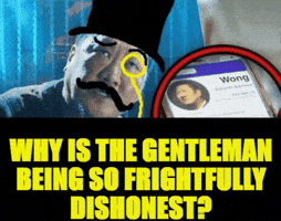 Lying GIF
