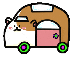 Cat Car Sticker by Playbear520_TW