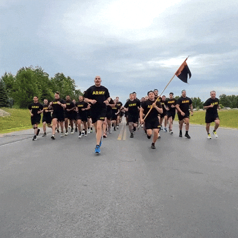 Us Army Running GIF by GoArmy