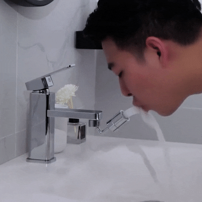 720 Degrees Universal Splash Filter Faucet Spray