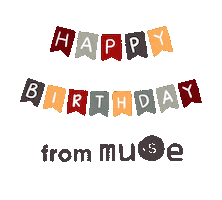 Happybirthdayfrommuse Sticker by MusePL