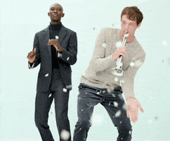 bonobos_ dance party celebrate new years eve GIF