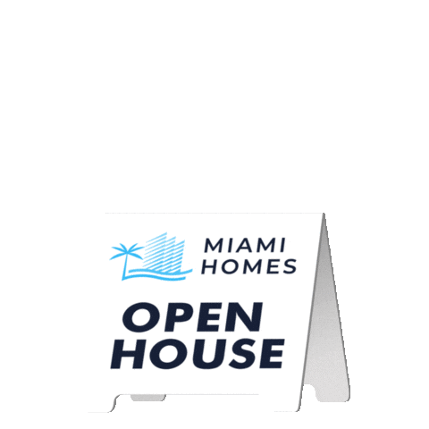 Miami Homes Sticker