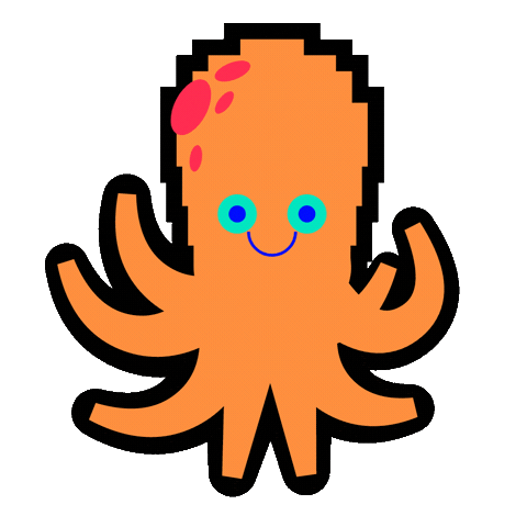 Octopus Cody Sticker by Tinkertank