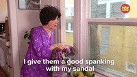 I Spanked Them With My Sandal