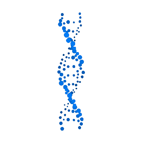 Rotate Double Helix Sticker