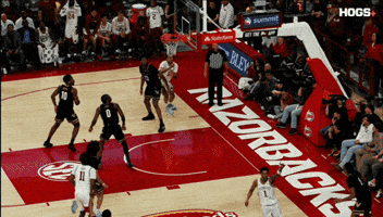Arkansas Razorbacks Basketball GIF by Hogs+