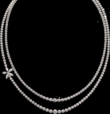 Diamond Necklace Love GIF by SUEN