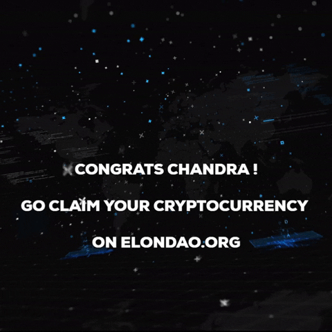 Chandra Cryptotokens GIF by elondrop