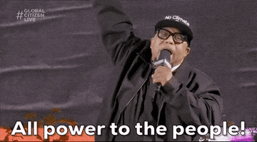 Power To The People GIF by Global Citizen