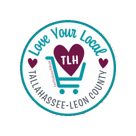 Tallahassee Love Your Local Sticker by Office of Economic Vitality