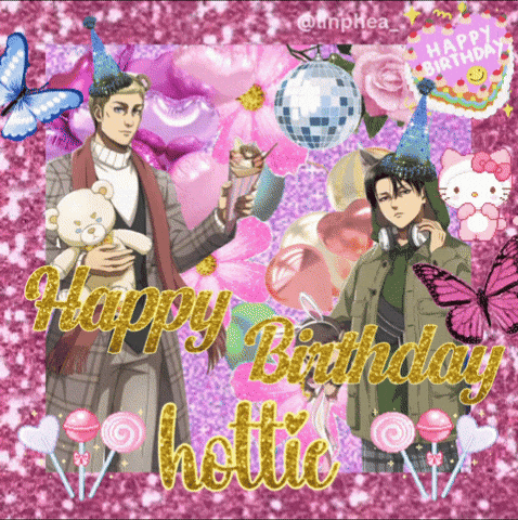 Happy Birthday Hottie GIF