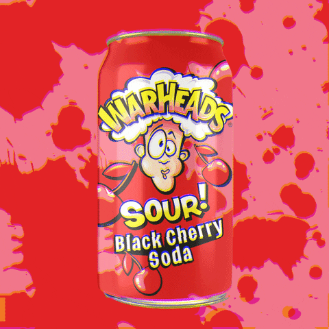 Black Cherry Candy GIF by Warheads Sour Soda