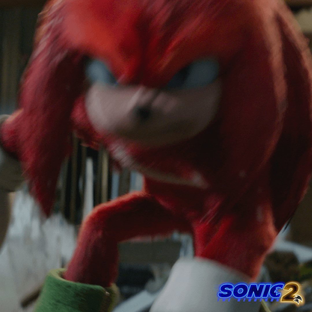 Knuckles the echidna gif