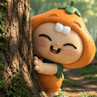 Playful Tangerine Fairy Laugh | WOOWAPANG