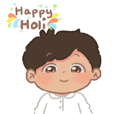 Festival Of Colours Love GIF by Cosytales