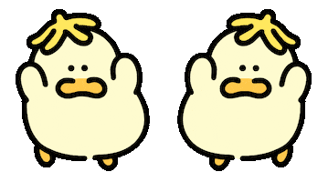 Chicken Character Sticker