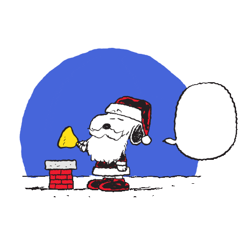 Peanuts Holiday Stickers! by Peanuts GIPHY