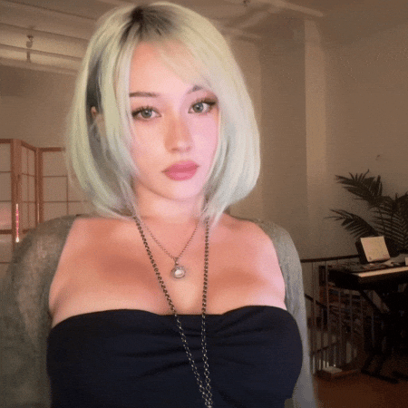 Cute Girl Twitch GIF