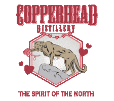 North Bay Love Sticker by CopperheadDistillery