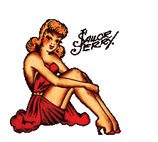Sailor Jerry Tattoo Sticker by Sailor Jerry Spiced Rum