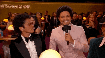 Bruno Mars Reaction GIF by Recording Academy / GRAMMYs