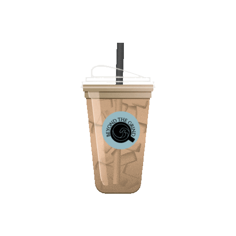Iced Coffee Sticker by Beyond the Grind