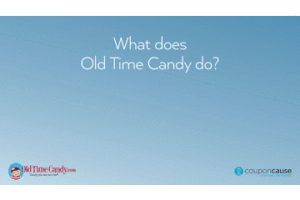 faq old time candy GIF by Coupon Cause